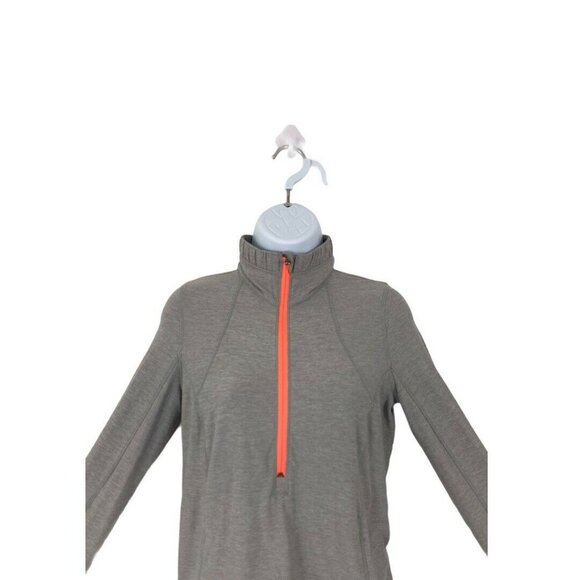 Lululemon Forthright 1/2 Zip Gray Pullover - Picture 2 of 4
